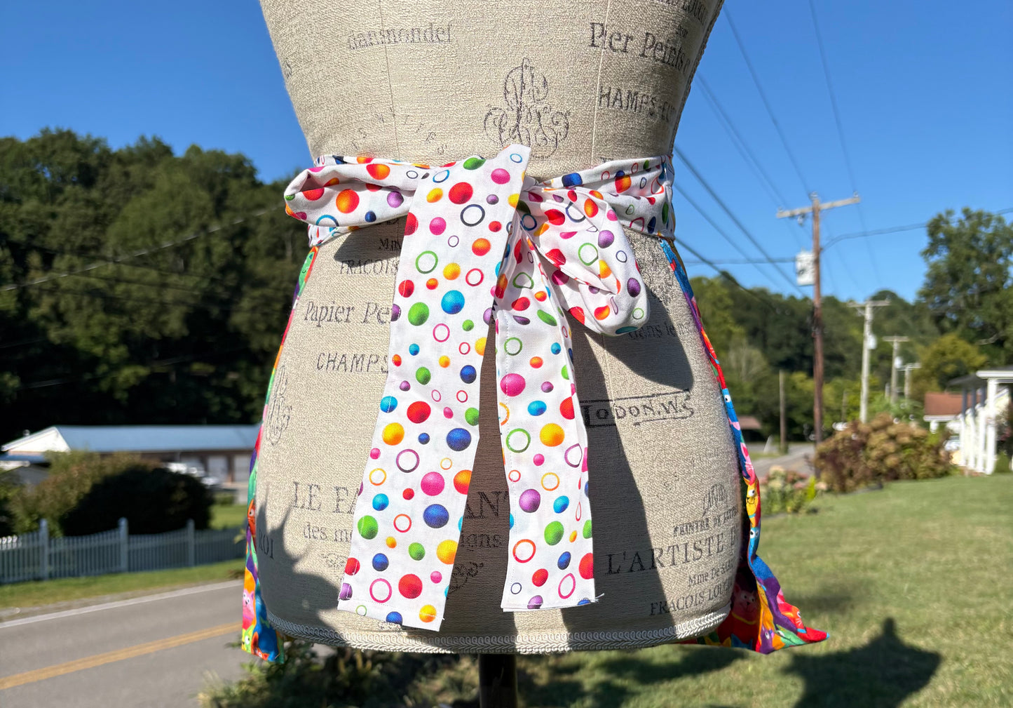 Rainbow Kit Kats Whole Apron