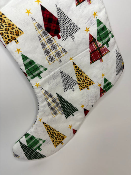 Magical Christmas Trees Stocking