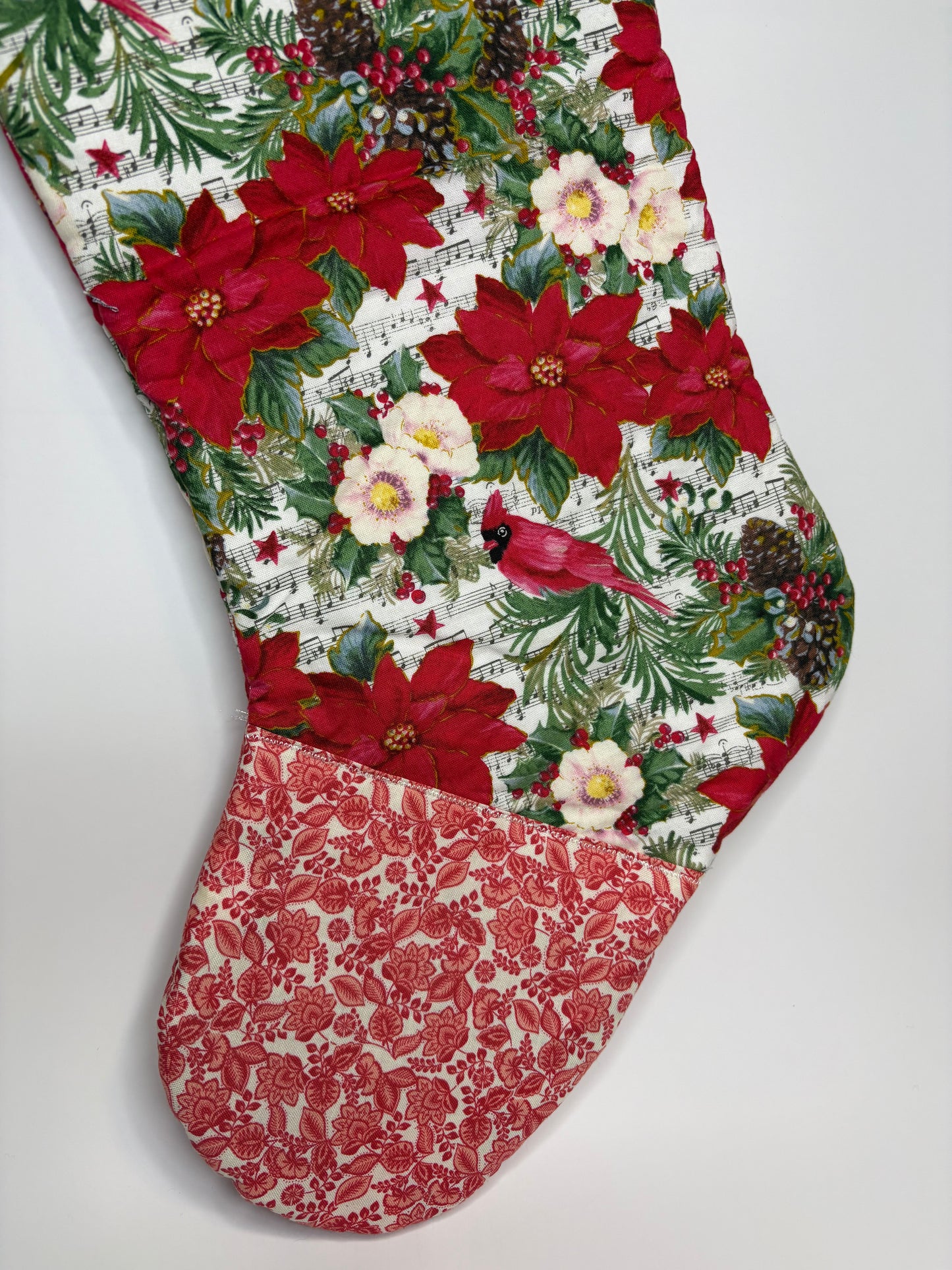 Poinsettia Stocking