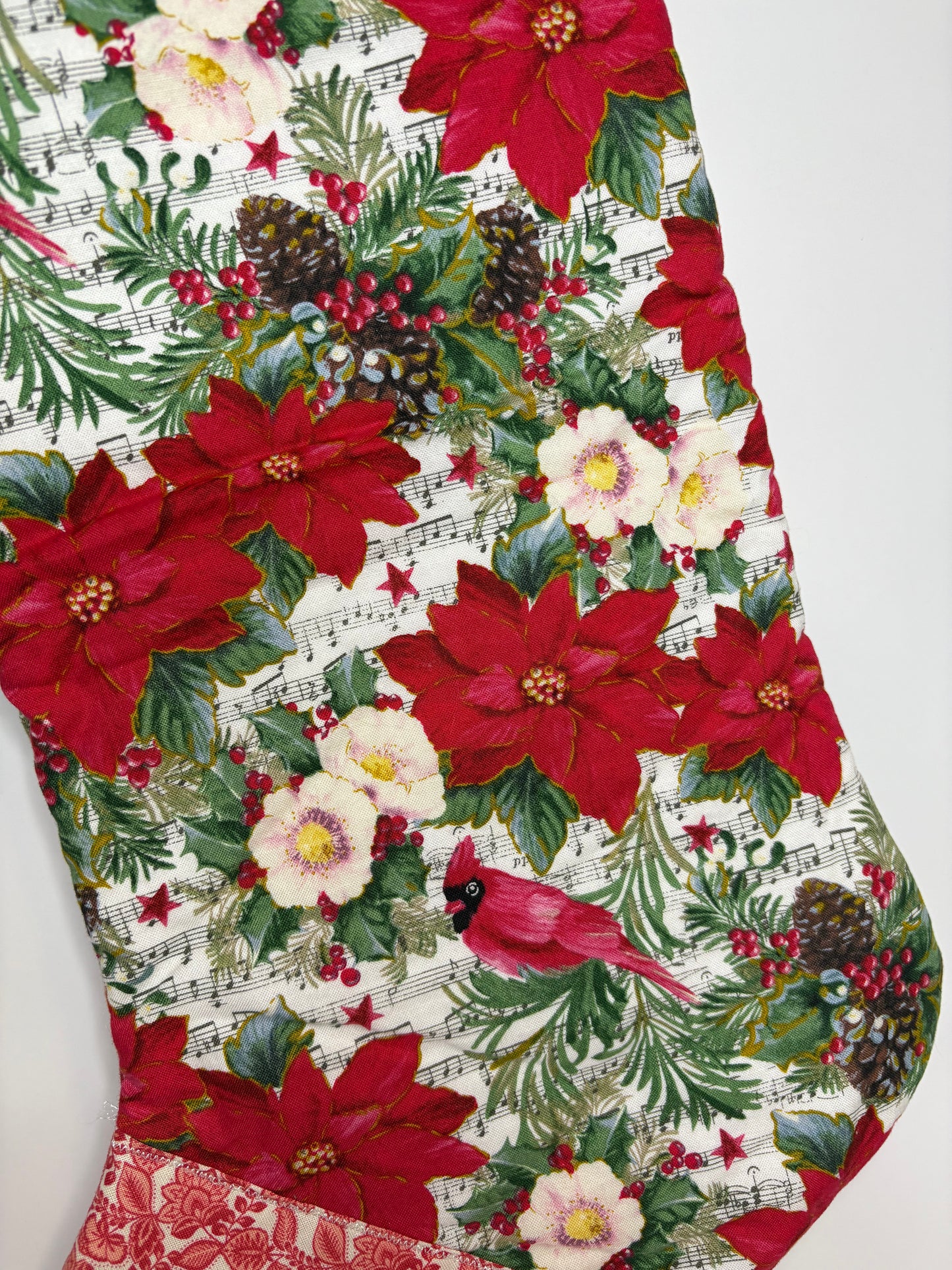 Poinsettia Stocking