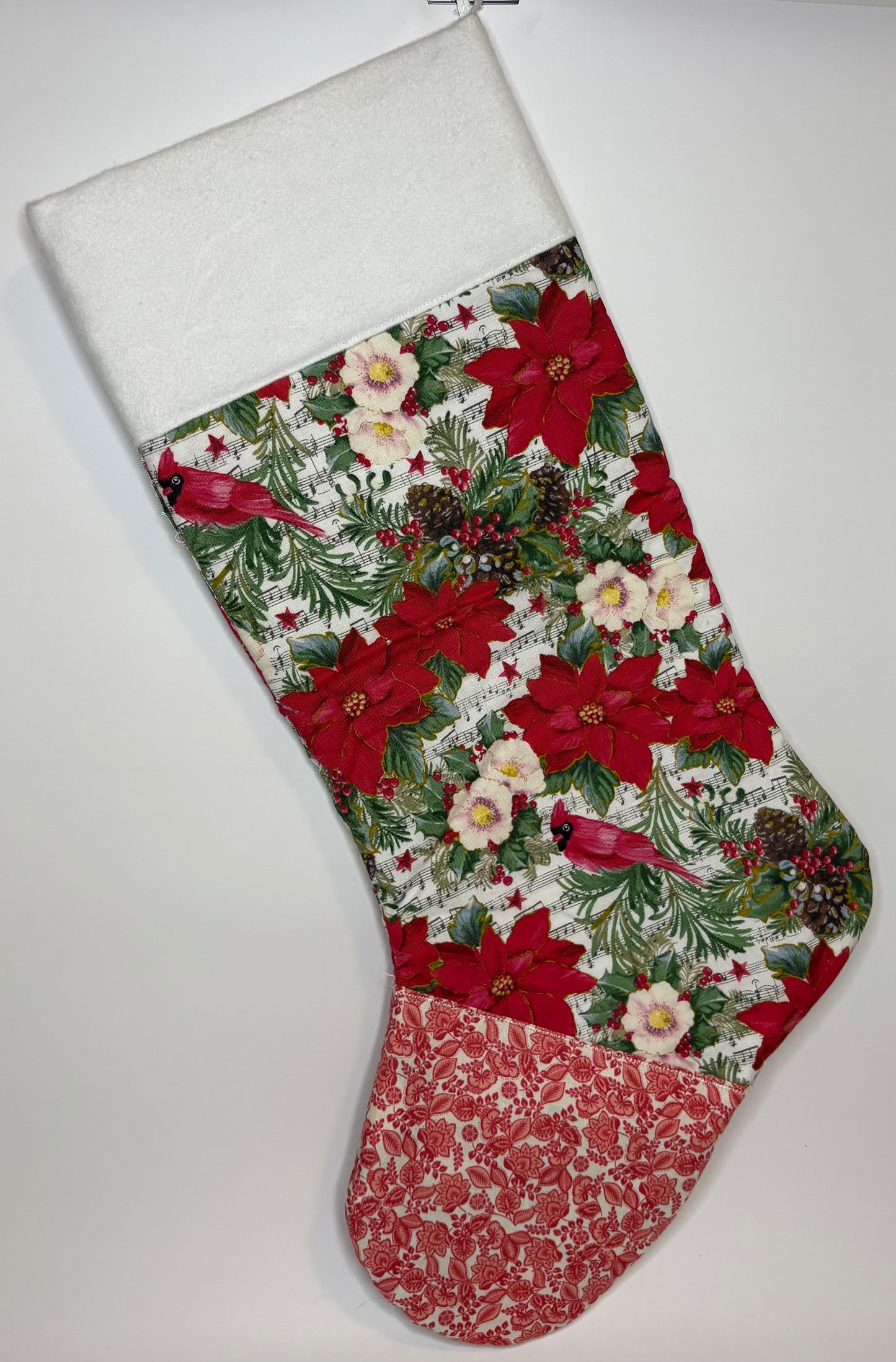 Poinsettia Stocking