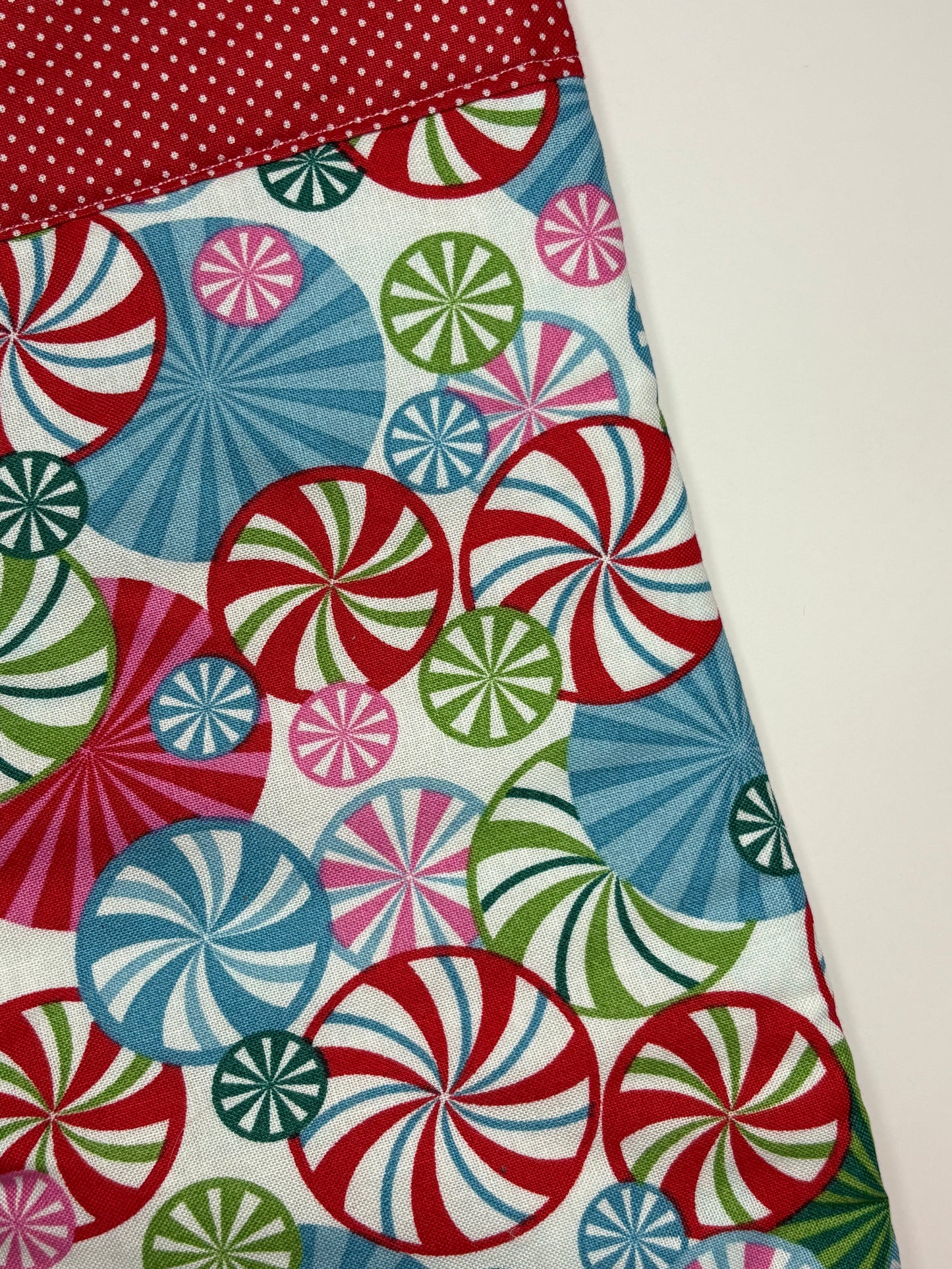 Peppermint Swirl Stocking (Pointed Toe)